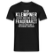 Klempner T-Shirt Bin Klempner und kein Frauenarzt Lustiges Witziges Shirt - Schwarz