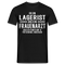 Lagerist T-Shirt Bin Lagerist und kein Frauenarzt Lustiges Witziges Shirt - Schwarz