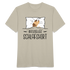 Hund im Bett Offizielles Schlafshirt Lustiges T-Shirt - Sandbeige