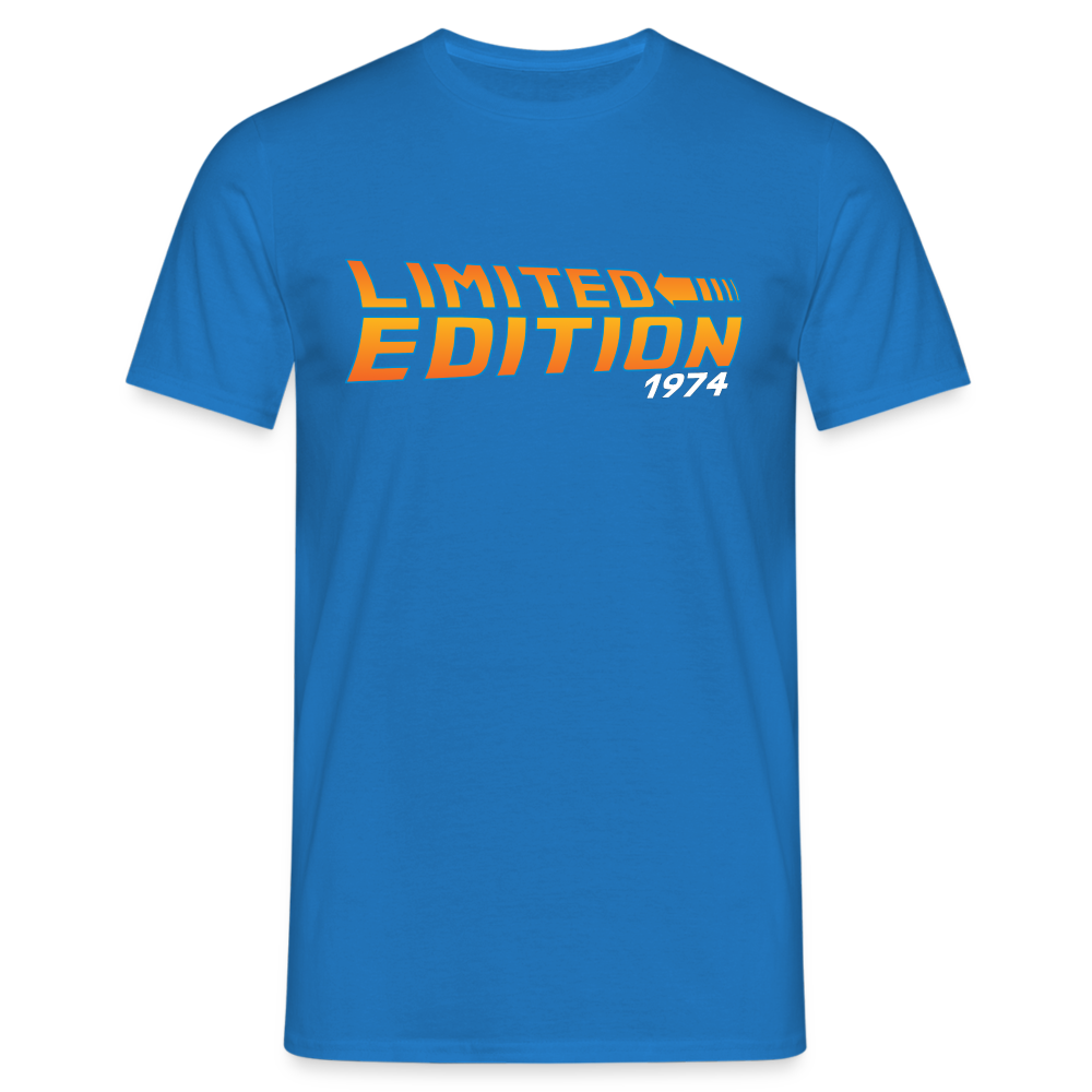 50. Geburtstag Limited Edition - Geschenk - Lustiges T-Shirt - Royalblau