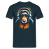 DJ Affe - Lustiges T-Shirt - Navy