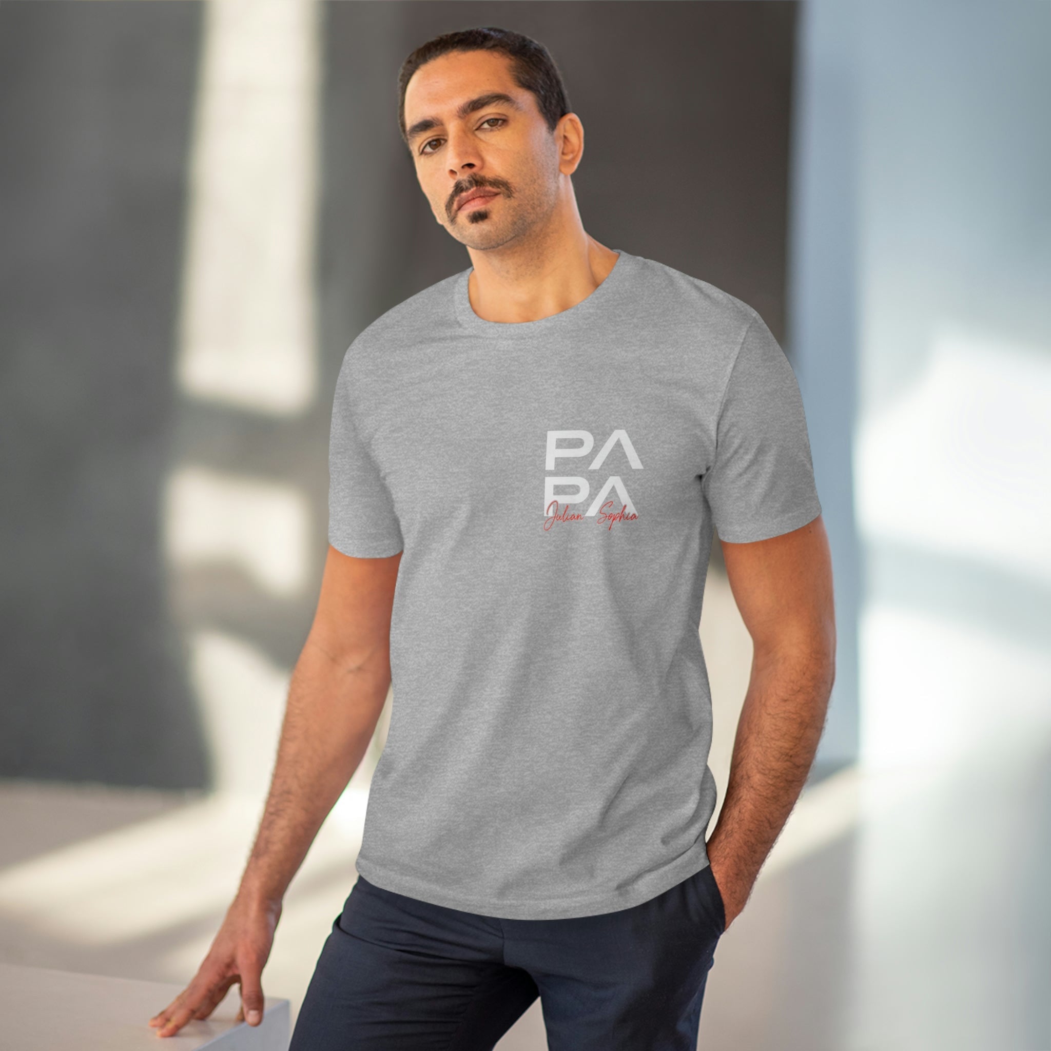 Papa Shirt Personalizable - Father's Day Gift T-Shirt