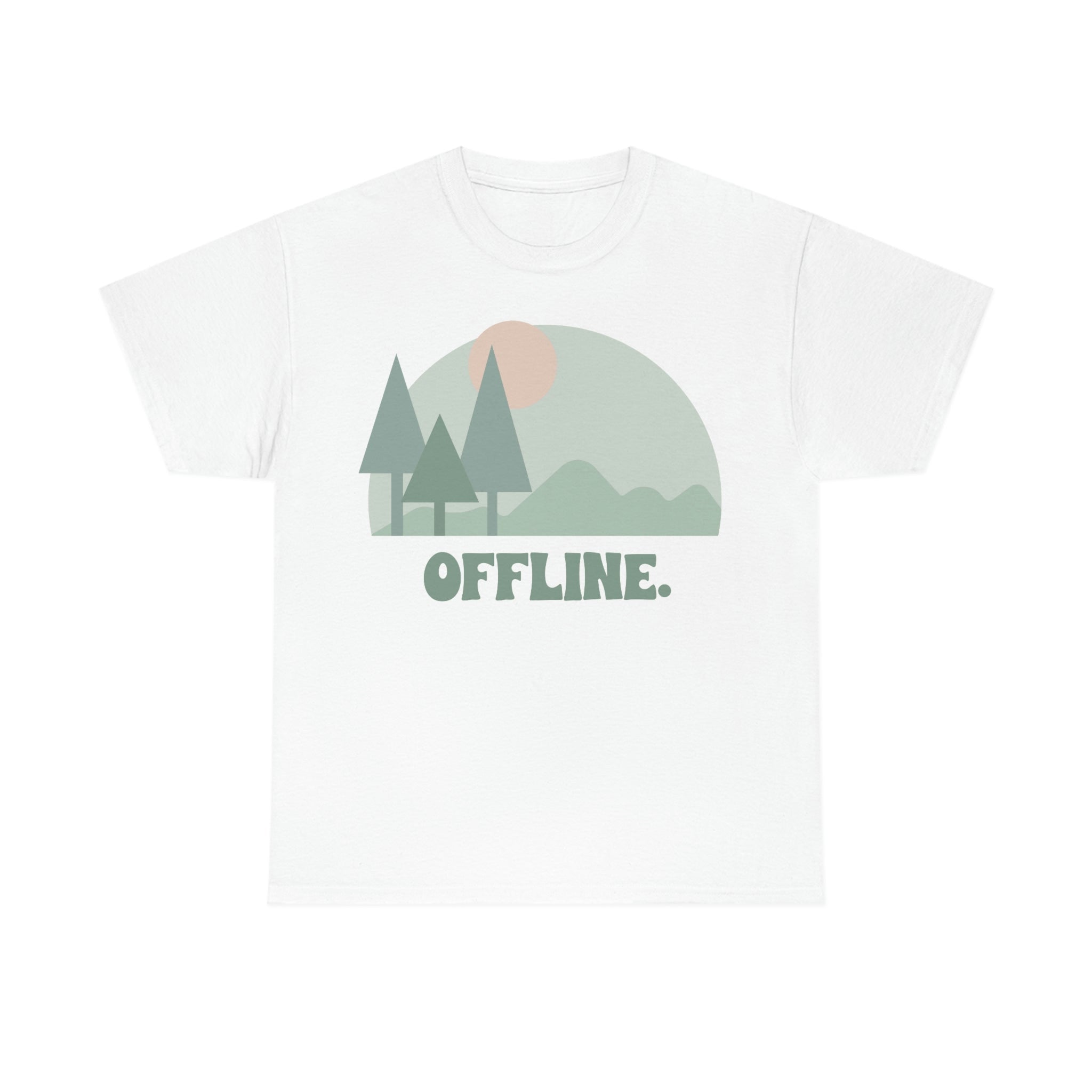 Berge Natur OFFLINE - Naturfreunde und Bergfreunde T-Shirt