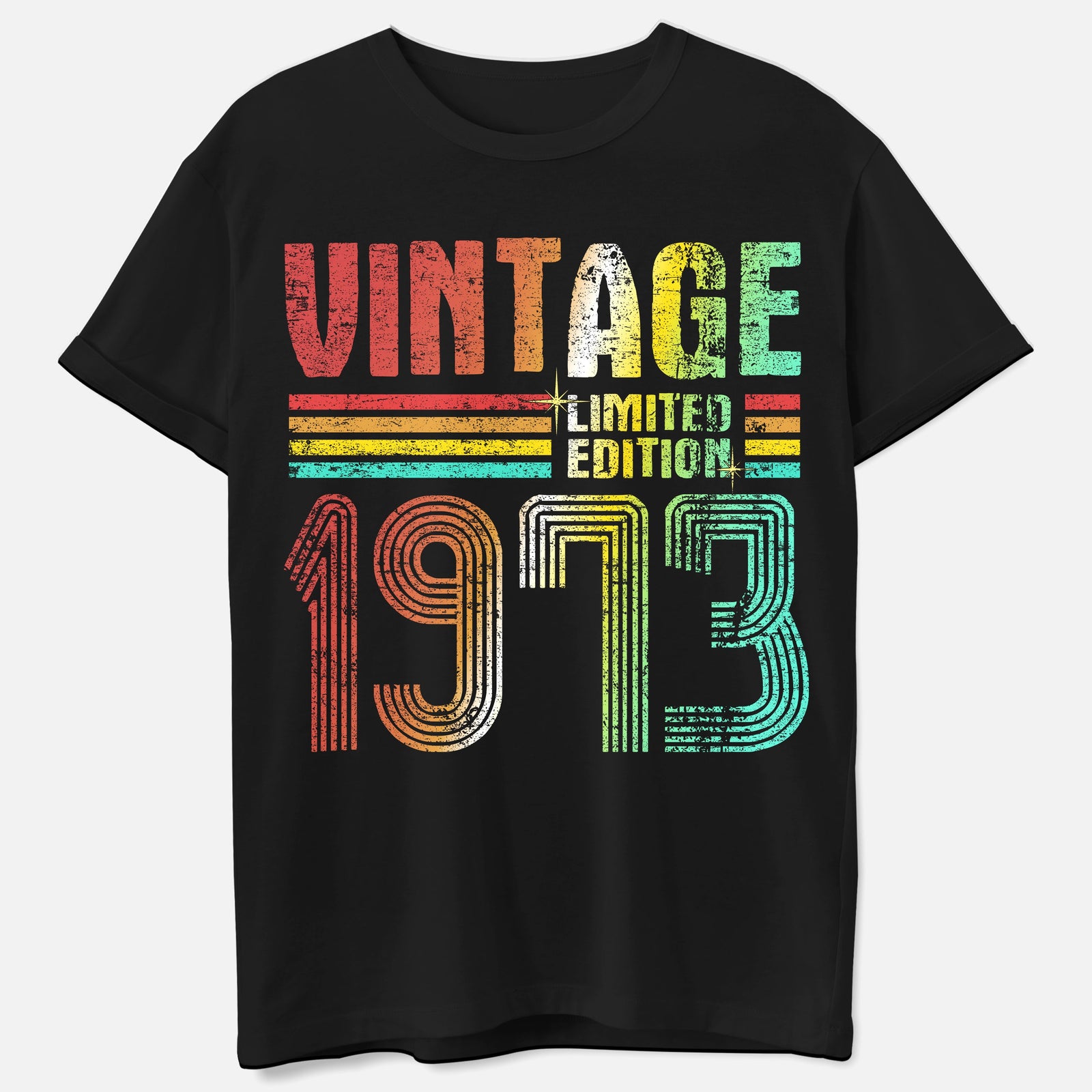 51. Geburtstag Vintage Retro Limited Edition Geboren 1973 Geschenk T-Shirt