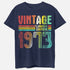 51. Geburtstag Vintage Retro Limited Edition Geboren 1973 Geschenk T-Shirt