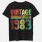 41. Geburtstag Vintage Retro Limited Edition Geboren 1983 Geschenk T-Shirt