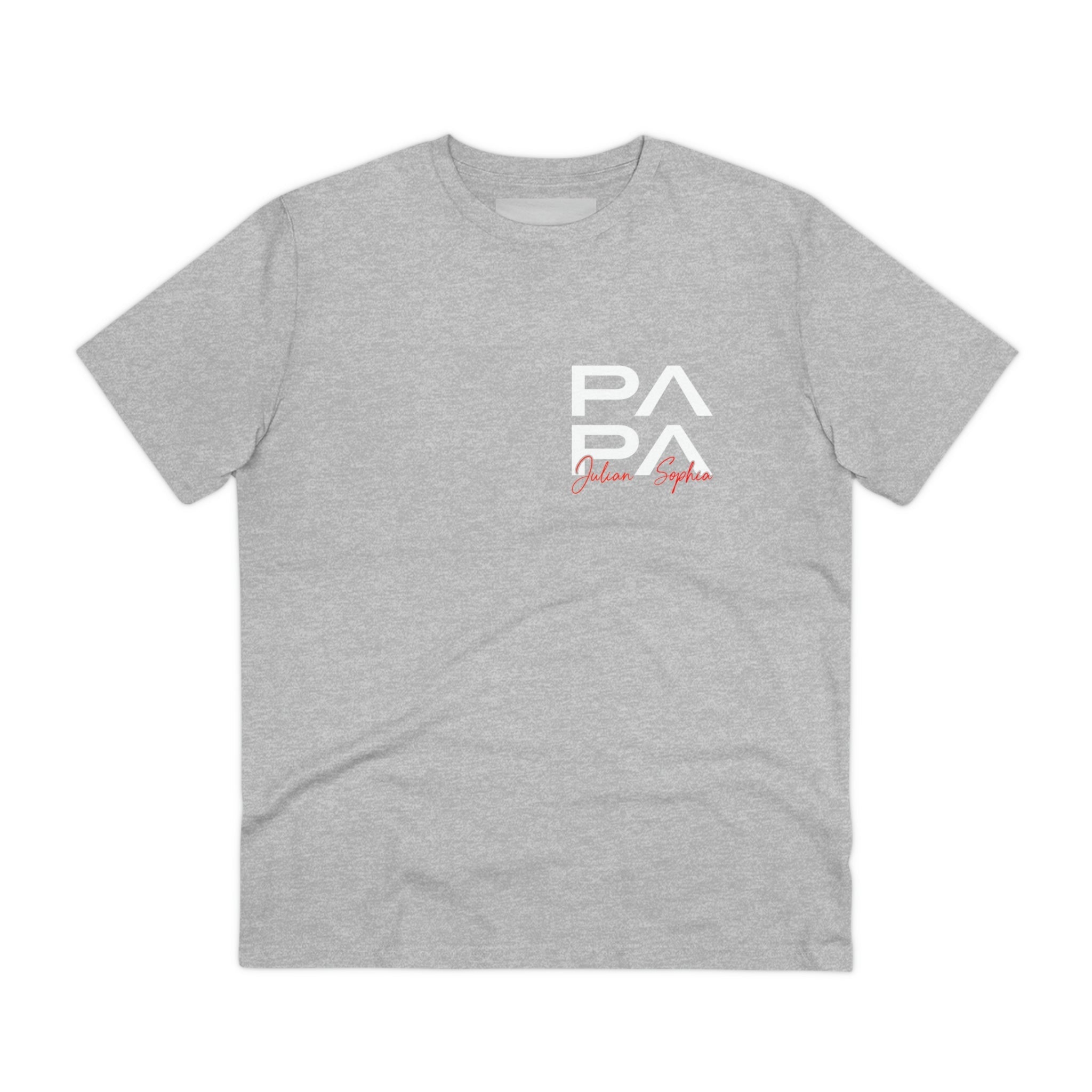 Papa Shirt Personalisierbar - Vatertag Geschenk T-Shirt