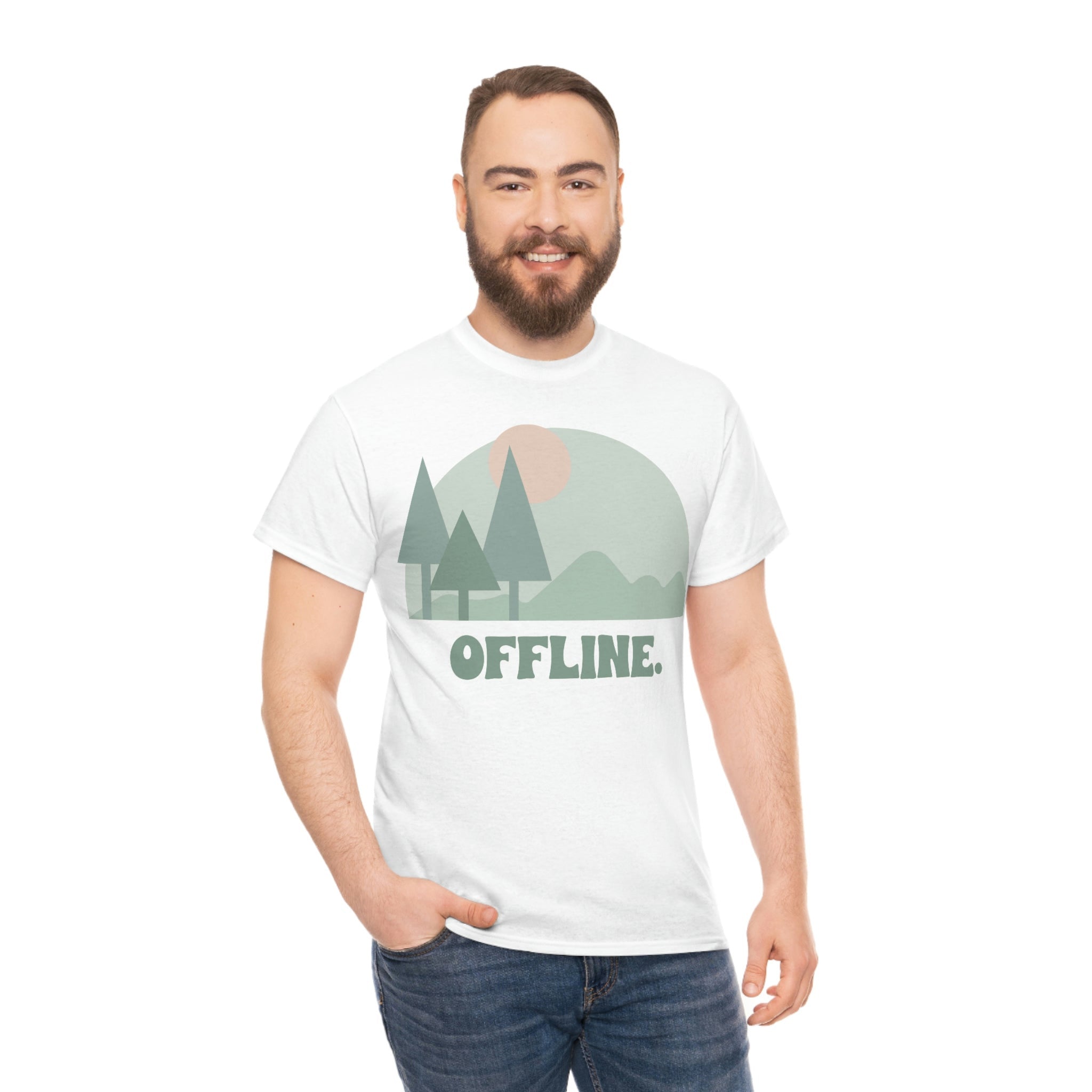 Berge Natur OFFLINE - Naturfreunde und Bergfreunde T-Shirt