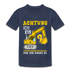 Bagger - Ich bin 2 und ich rocke es Kinder Geburtstags T-Shirt - Navy