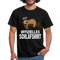 Faultier offizielles Schlafshirt Lustiges T-Shirt - Schwarz