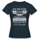 Ich bin kein Engel sondern ein Tätowiertes Miststück Lustiges Frauen T-Shirt - Navy