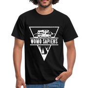 Wohnmobil WOMO SAPIENS Camper Freunde T-Shirt - Schwarz