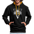 Wohnmobil WOMO SAPIENS Camper Freunde Kontrast-Hoodie - Schwarz/Gold