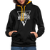 Wohnmobil WOMO SAPIENS Camper Freunde Kontrast-Hoodie - Schwarz/Gold