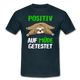Positiv auf M4müde getestet T-Shirt - Navy