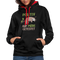 Faultier Positiv auf Müde getestet - Lustig Sarkastisch Kontrast-Hoodie - Schwarz/Rot