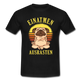 Mops Hund Yoga Einatmen Ausrasten Lustiges T-Shirt - Schwarz