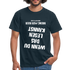 Wenn Du das lesen kannst bring mir Bier aber leise T-Shirt - Navy