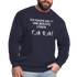 Ich kaufe ein "i" und möchte lösen F_ck D_ch - Lustiger Unisex Pullover - Navy