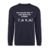 Ich kaufe ein "i" und möchte lösen F_ck D_ch - Lustiger Unisex Pullover - Navy