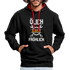 Mechaniker Ölich Aber Fröhlich Lustiger Geschenk Kontrast-Hoodie - Schwarz/Rot