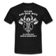 Wikinger Axt geh mir aus dem Weg Lustiges T-Shirt - Schwarz