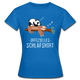 Panda Faultier Offizielles Schlafshirt Lustiges Frauen T-Shirt - Royalblau