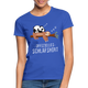Panda Faultier Offizielles Schlafshirt Lustiges Frauen T-Shirt - Royalblau
