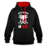 Mechatroniker Mechaniker im Blut Kontrast-Hoodie - Schwarz/Rot