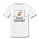 Hund im Bett Offizielles Schlafshirt Lustiges Kinder Premium T-Shirt - Weiß