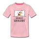 Hund im Bett Offizielles Schlafshirt Lustiges Kinder Premium T-Shirt - Hellrosa