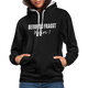 Bevor Du Fragst NEIN Lustiger Sarkasmus Kontrast-Hoodie - Schwarz/Grau meliert