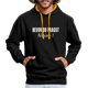Bevor Du Fragst NEIN Lustiger Sarkasmus Kontrast-Hoodie - Schwarz/Gold