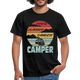 Wohnmobil Womo Echte Männer Fahren Camper Camping T-Shirt - Schwarz