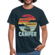 Wohnmobil Womo Echte Männer Fahren Camper Camping T-Shirt - Navy