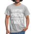 Camping Womo Wohnmobil Ich Bin Dann Mal Weg Camper T-Shirt - Grau meliert