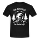 Berge Bergfreunde Wandern Ich muss weg die Natur ruft T-Shirt - Schwarz