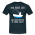 Angeln Angler Hab Keine Zeit Bin Mitten In Einer Sache Lustiges T-Shirt - Navy