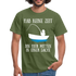 Angeln Angler Hab Keine Zeit Bin Mitten In Einer Sache Lustiges T-Shirt - Militärgrün