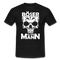 Totenkopf Böser Alter Mann Lustiges T-Shirt - Schwarz