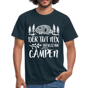Camping Womo Der Tut Nix Der Will Nur Campen Camper T-Shirt - Navy