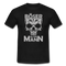 Totenkopf Böser Alter Mann Lustiges T-Shirt - Schwarz