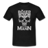 Totenkopf Böser Alter Mann Lustiges T-Shirt - Schwarz