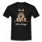 Faule Coole Katze - Chill Mal Digga Lustiges T-Shirt - Schwarz