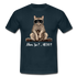 Faule Coole Katze - Ähm ja...NEIN! Lustiges T-Shirt - Navy