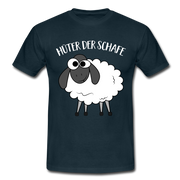 Schäfer Bauern Hüter Der Schafe Lustiges T-Shirt - Navy