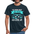 Gamer Gaming Zocken Ich werd nicht älter ich LEVEL UP! T-Shirt - Navy