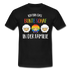 Regenbogen - Ich bin das bunte Schaf in der Familie T-Shirt - Schwarz