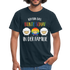 Regenbogen - Ich bin das bunte Schaf in der Familie T-Shirt - Navy