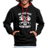 Mechaniker Mechatroniker Geschenk - Was Nicht passt wird passend gemacht Kontrast-Hoodie - Schwarz/Rot